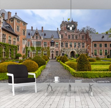 Image de Gaasbeek Castle in Brussels Belgium